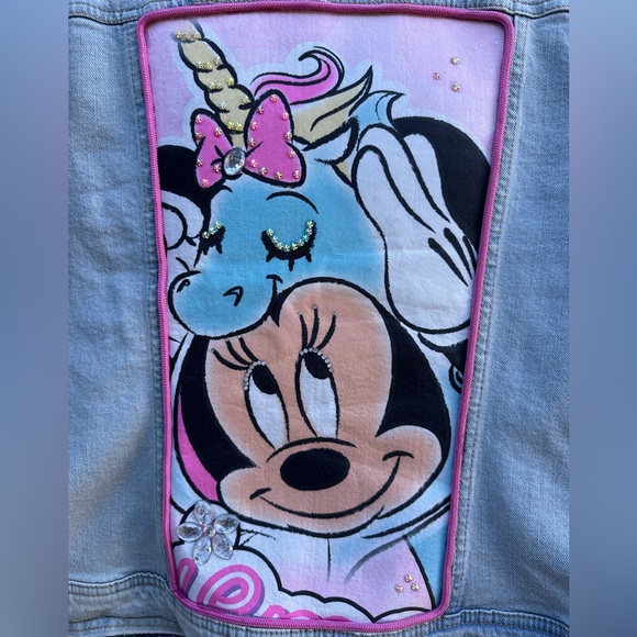 Disney - One of a Kind, Unique - Item Name: (Minnie) Pink Pony Jacket - denim - Picture 16 of 16